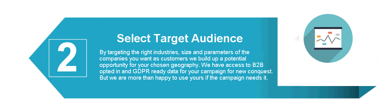 Second step in lead generation process